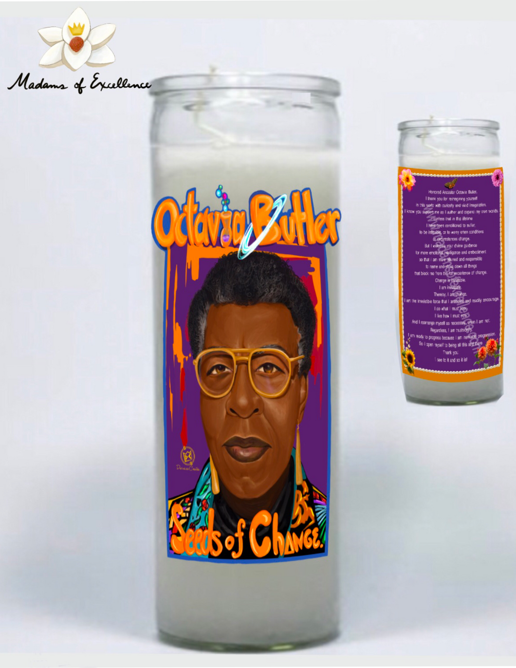 Octavia Butler Seeds of Change Candle